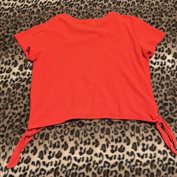 2 for $25 MADEWELL Shirt Texture & Thread Modern Side-Tie Top Women’s Size M - Picture 2 of 8